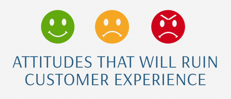 8 Attitudes that Will Ruin Your Customer Experience