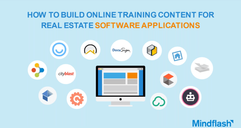 Build Online Training Content for Real Estate Application